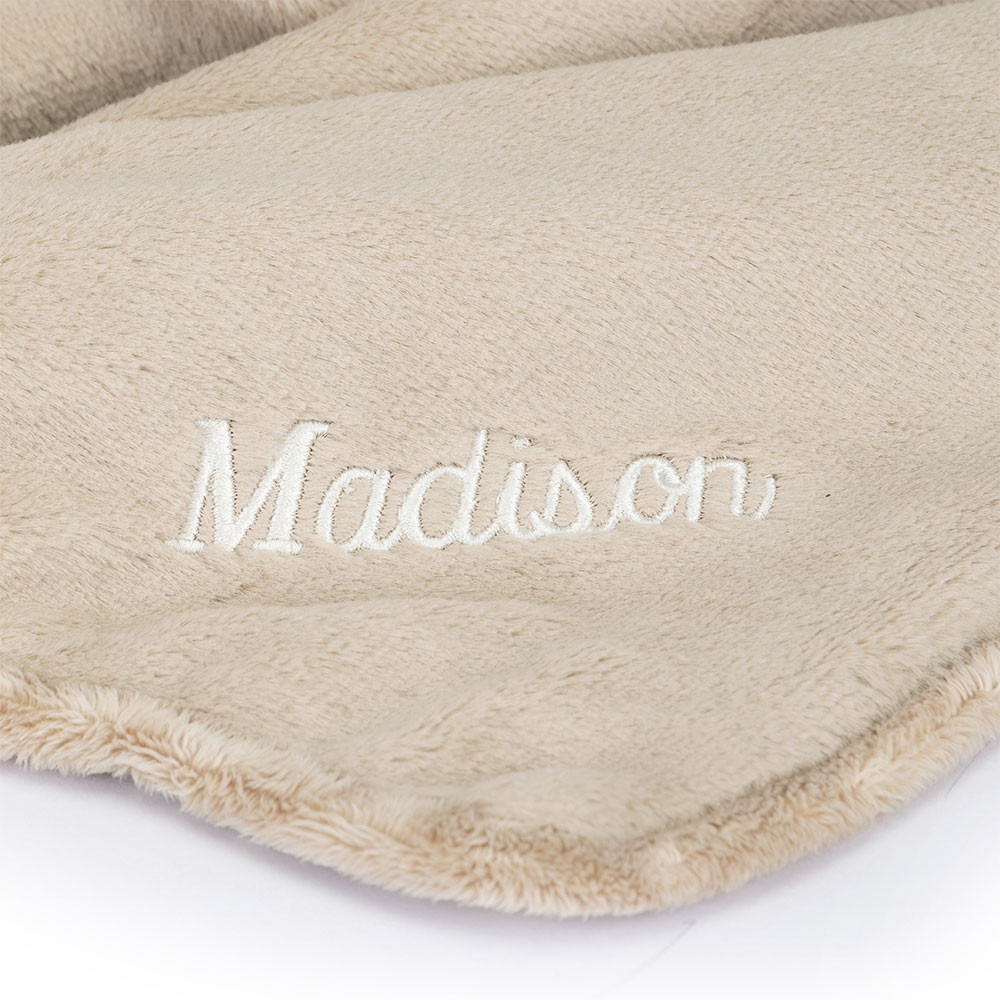 Personalised Bashful Beige Bunny Blankie