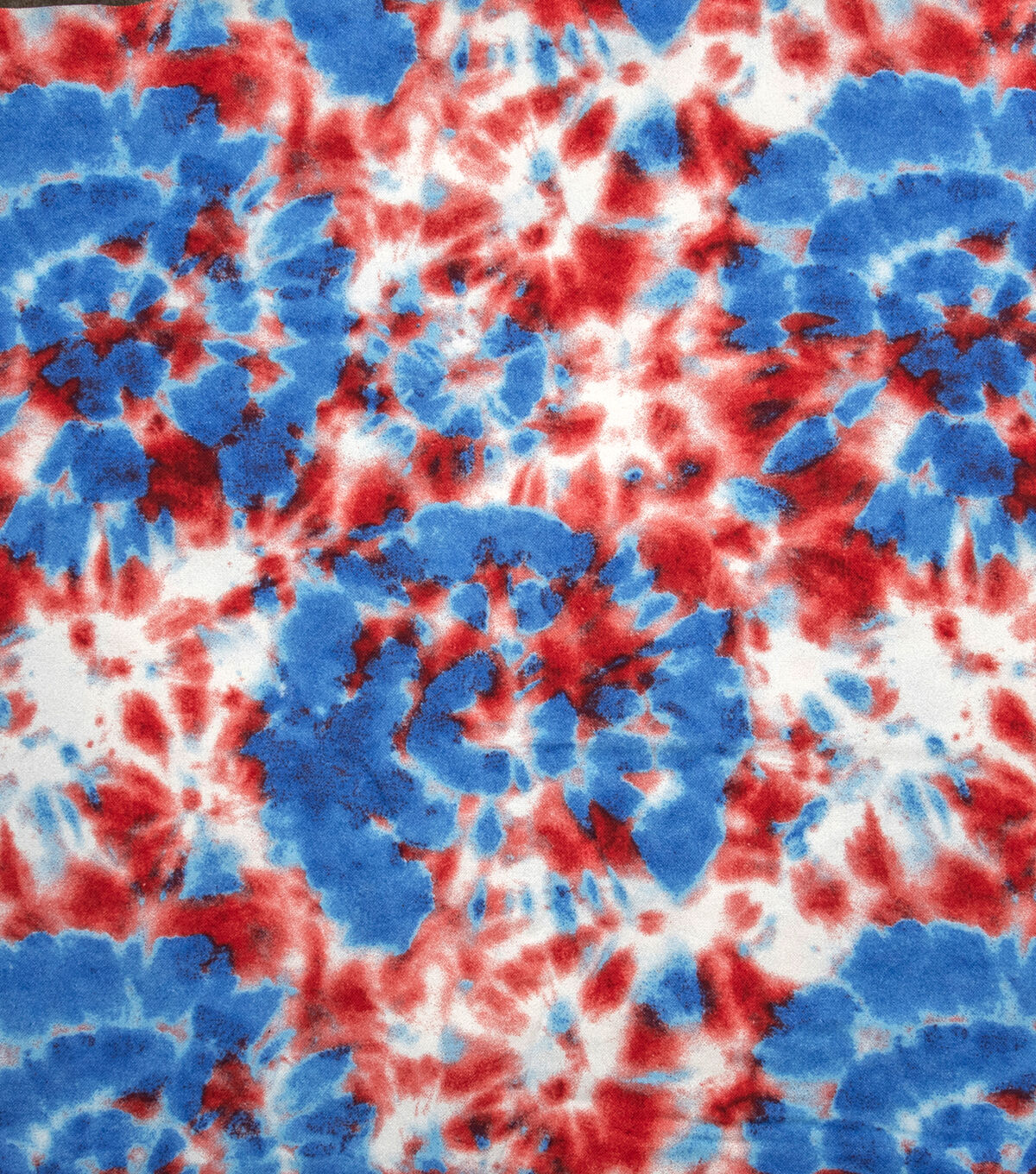POP! Super Snuggle Patriotic Tie Dye Flannel Fabric