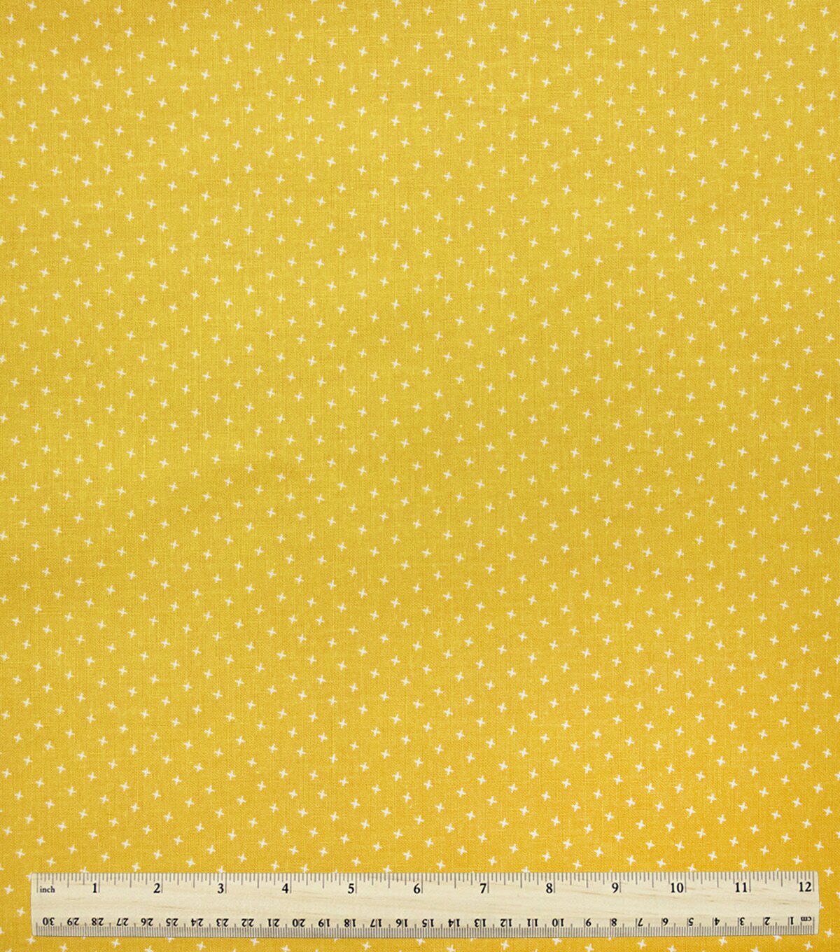 Yellow Geometric Cotton Fabric by Keepsake Calico