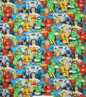DC Comics Fleece Fabric 58