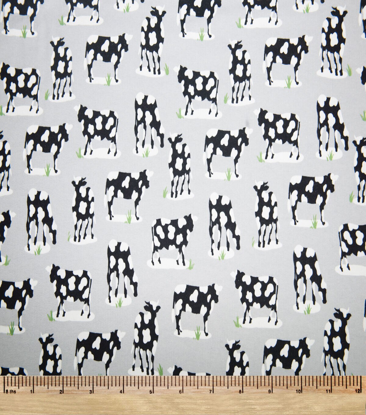 Multi Cows Super Snuggle Flannel Fabric