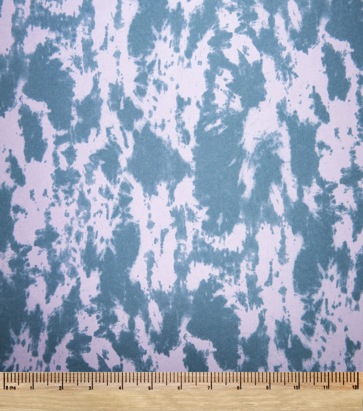 Super Snuggle Purple Tie Dye Flannel Fabric