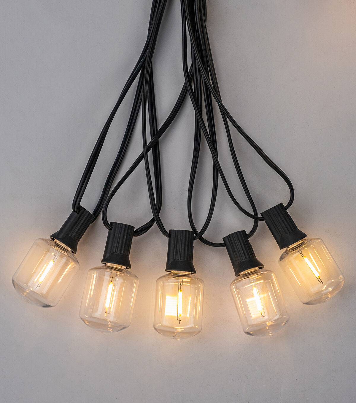 11' Summer Black String Lights by Place & Time