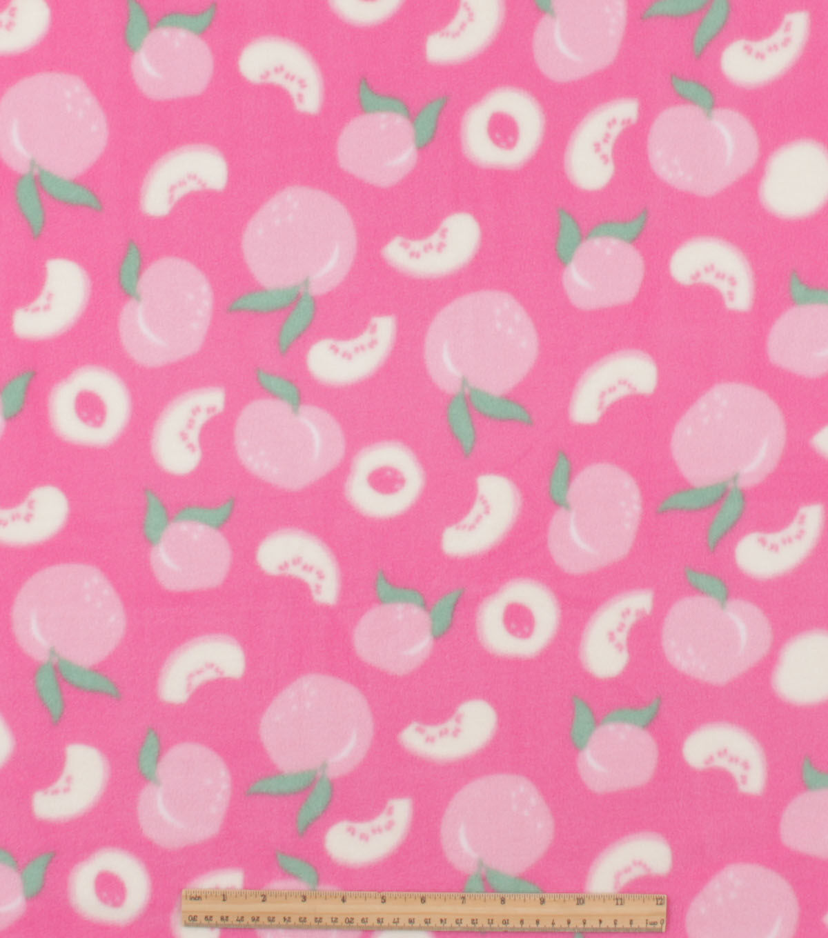 Peaches on Pink Anti Pill Plush Fleece