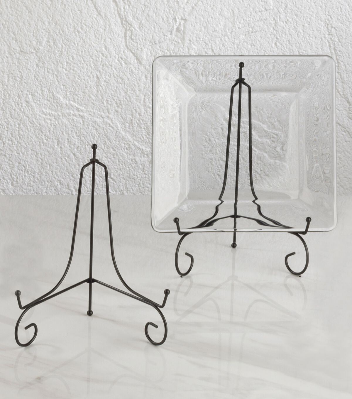 TRIPAR Black Metal Wire Picture Stand