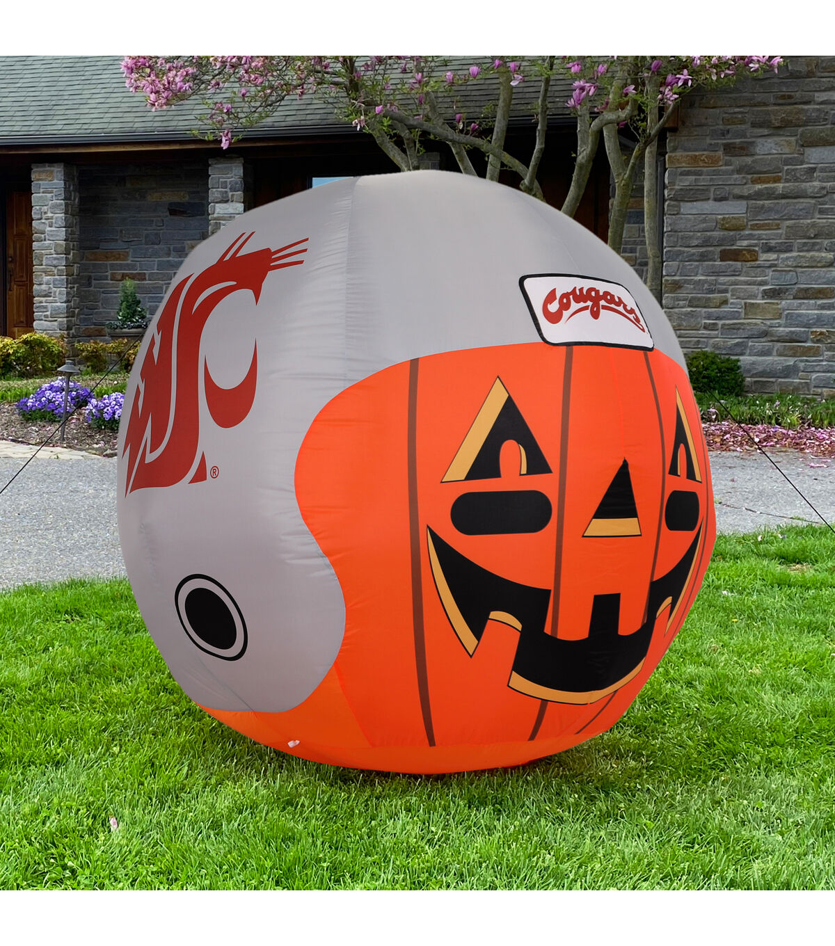 Sporticulture 4' Washington State Cougars Inflatable Jackolantern Helmet