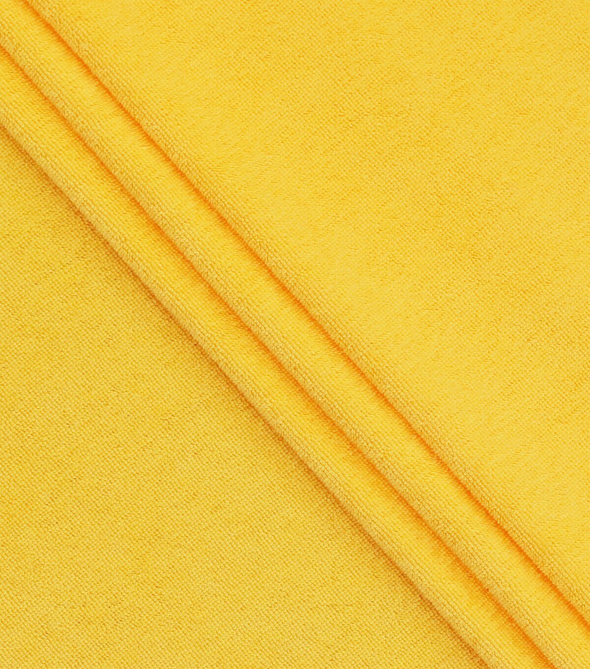 Solid Cotton Polyester Blended Terry Cloth Fabric