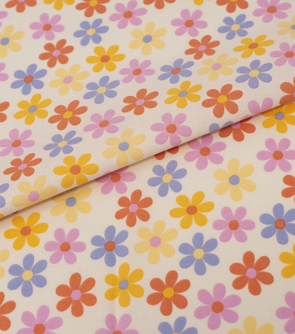 Retro Daisies Cotton Fabric by Keepsake Calico
