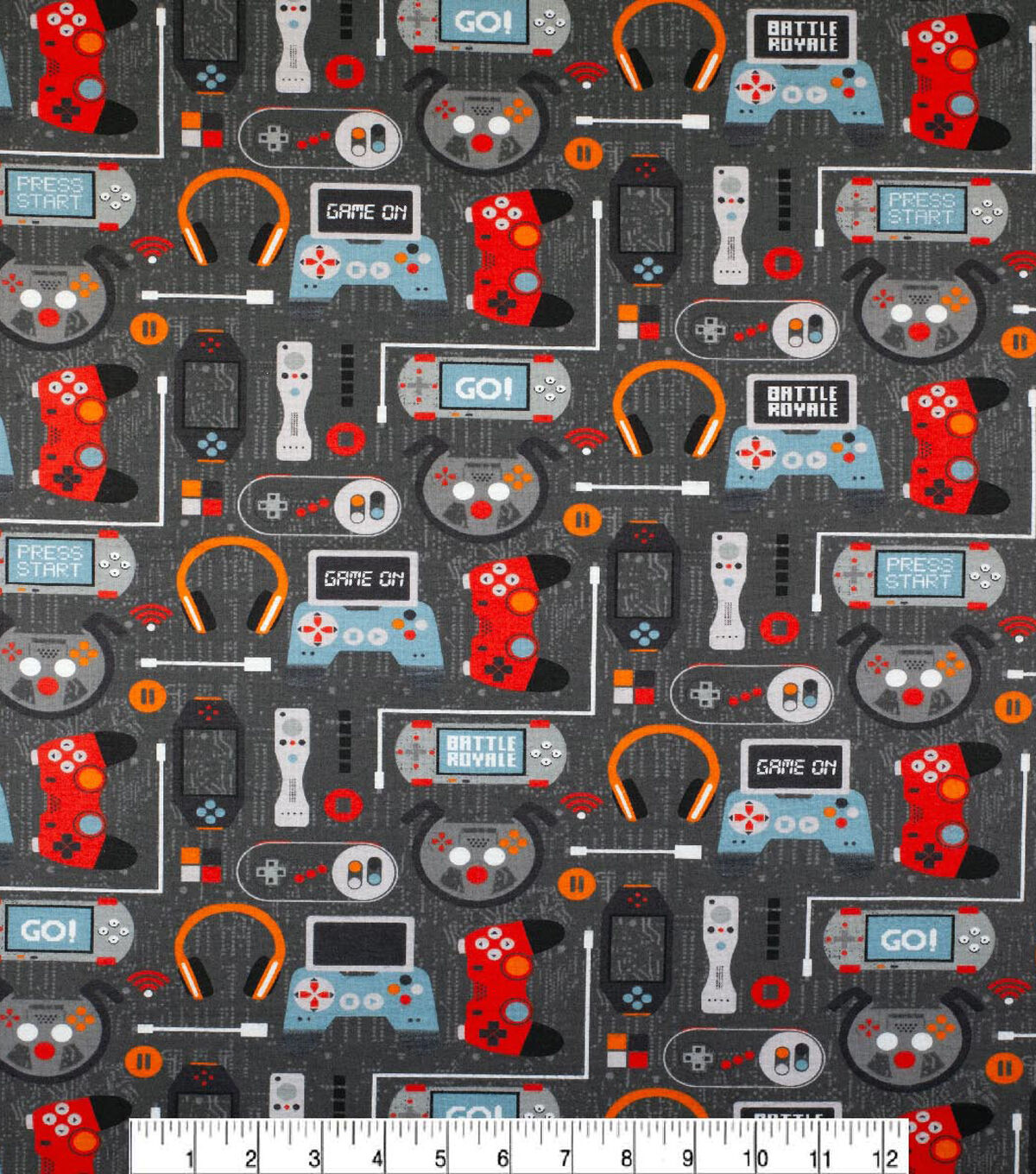 Game On Super Snuggle Flannel Fabric