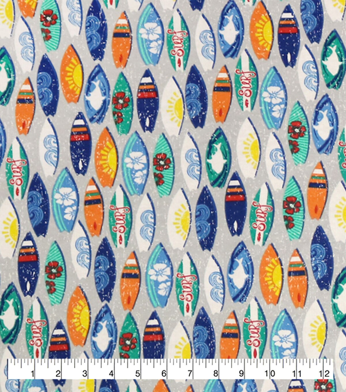 Surf Boards Super Snuggle Flannel Fabric
