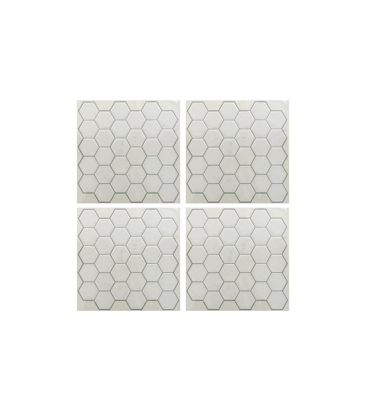 RoomMates Sticktiles Pearl Hexagon