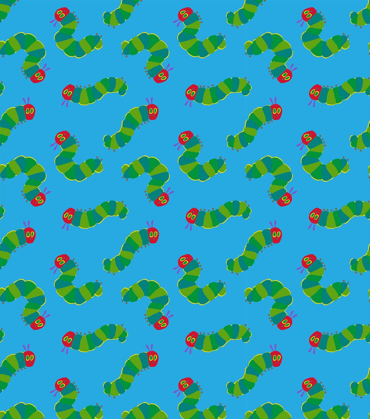 Eric Carle Caterpillar Pack Cotton Fabric