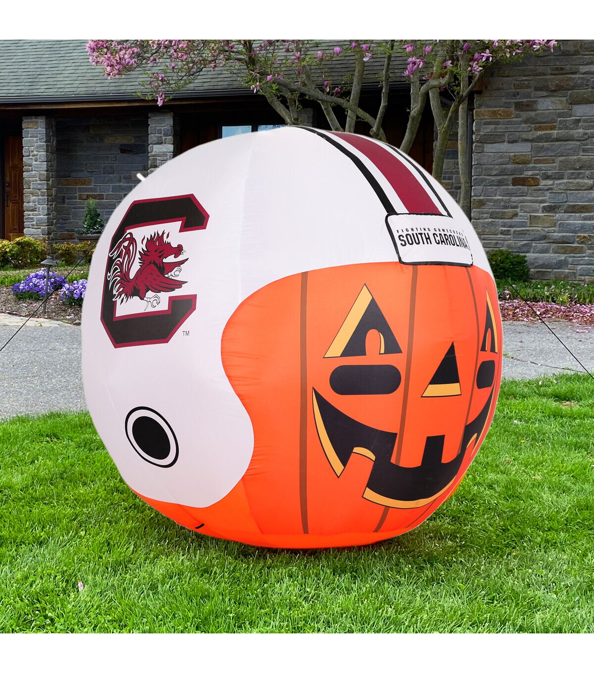 Sporticulture 4' South Carolina Gamecocks Inflatable Jackolantern Helmet