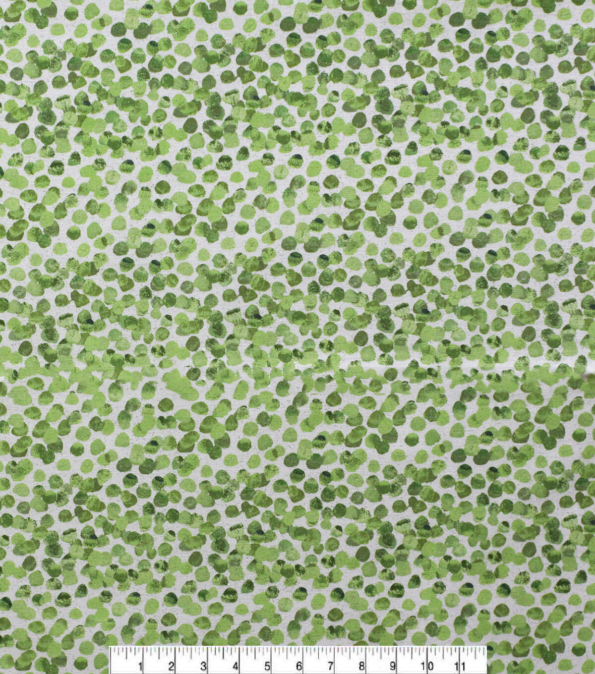 Green Dots Quilt Glitter Cotton Fabric by Keepsake Calico