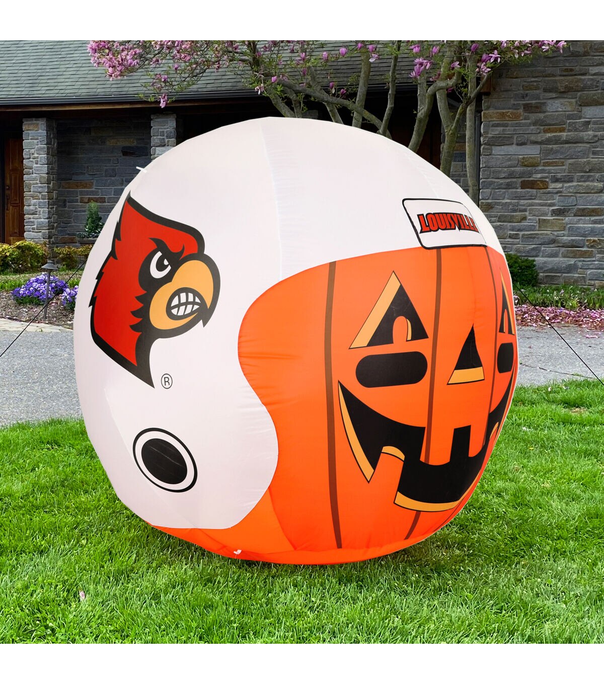 Sporticulture 4' Louisville Cardinals Inflatable Jackolantern Helmet