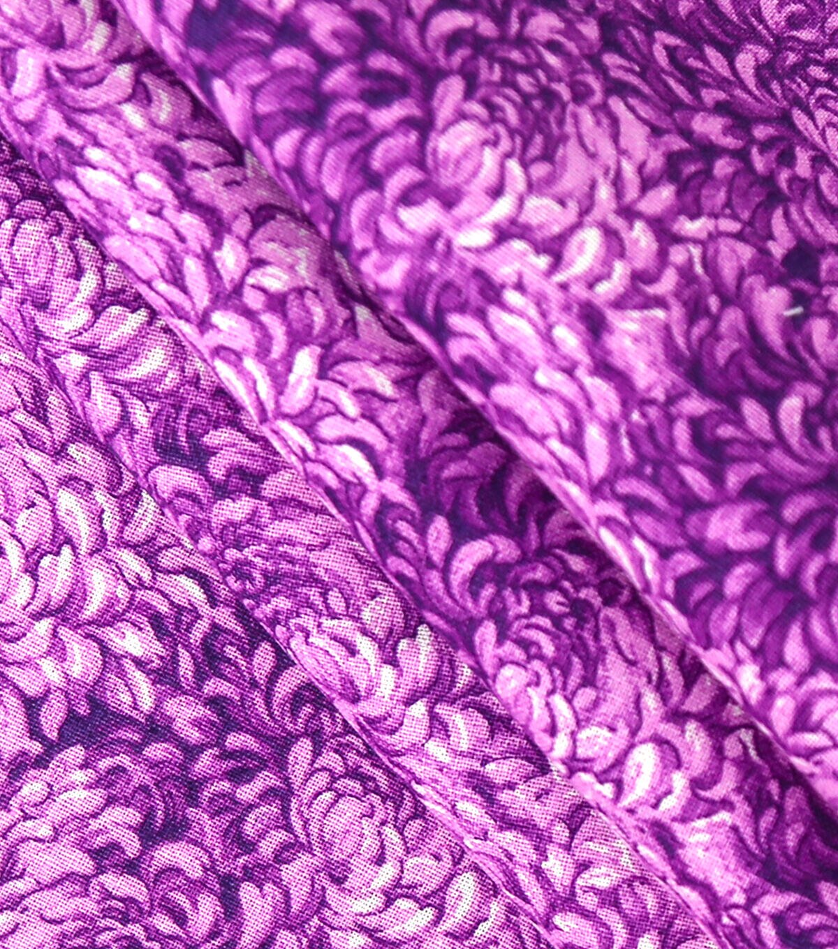 Purple Petals Watercolor Cotton Fabric by Keepsake Calico