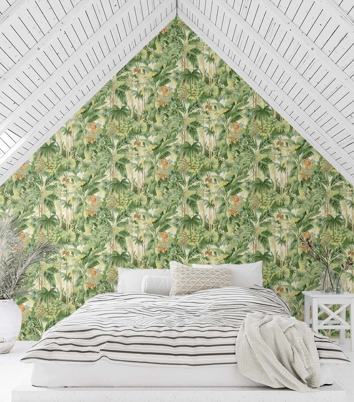 Tommy Bahama 20.5' x 18' Aloe Nature Lover Peel & Stick Wallpaper