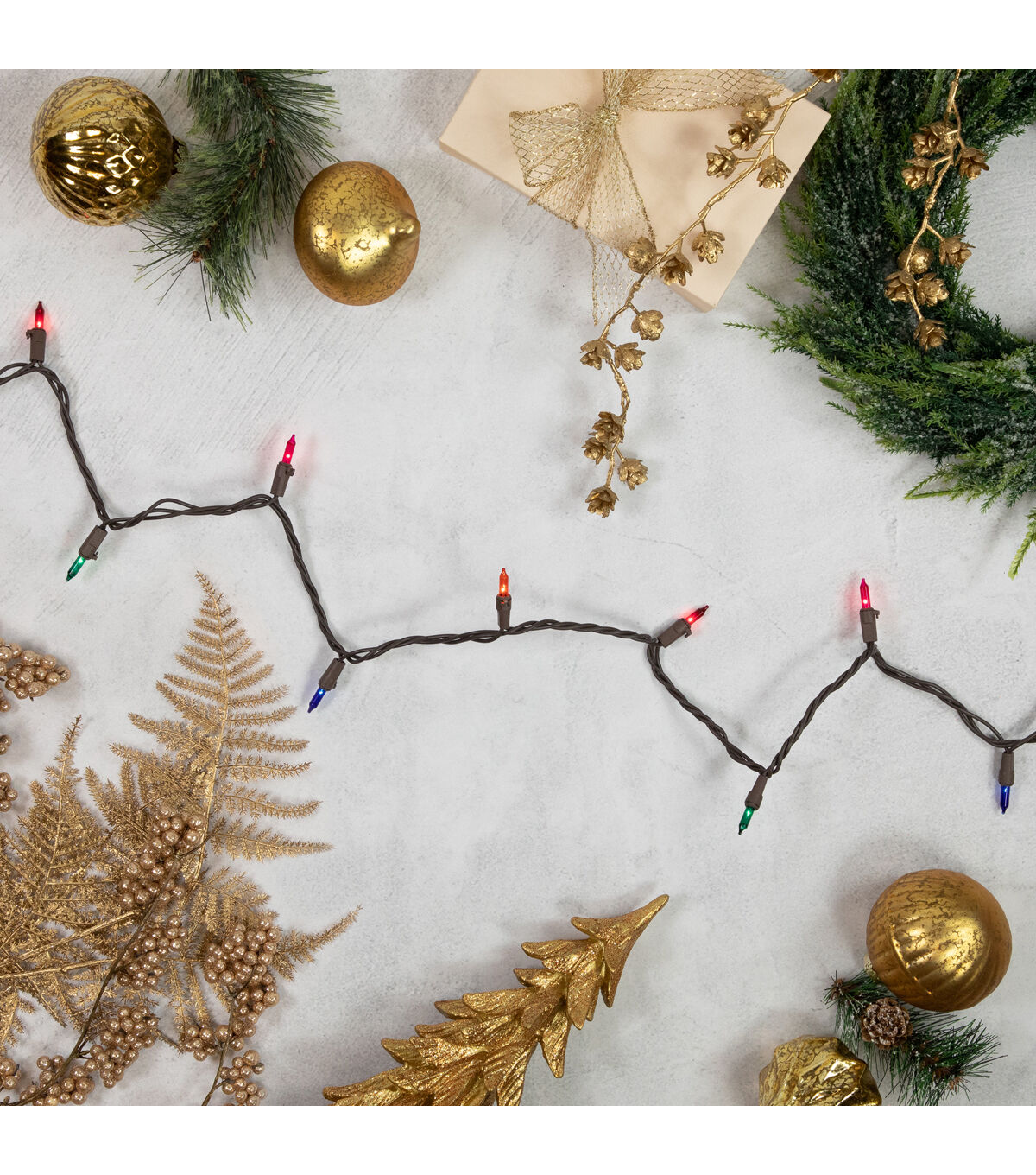 Northlight 35' Multicolor 100ct Mini Christmas Lights