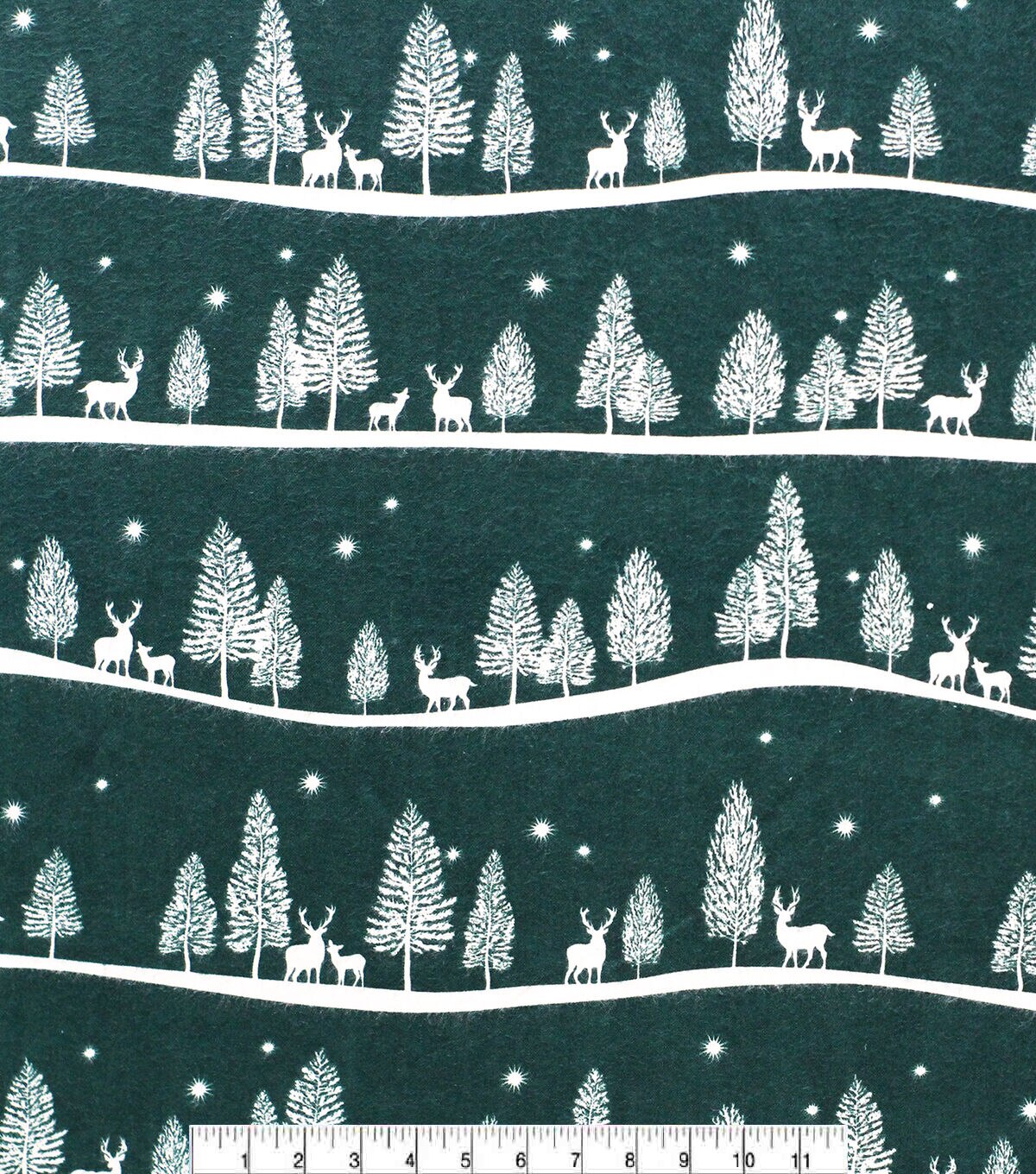 Woodland Landscape Super Snuggle Flannel Fabric