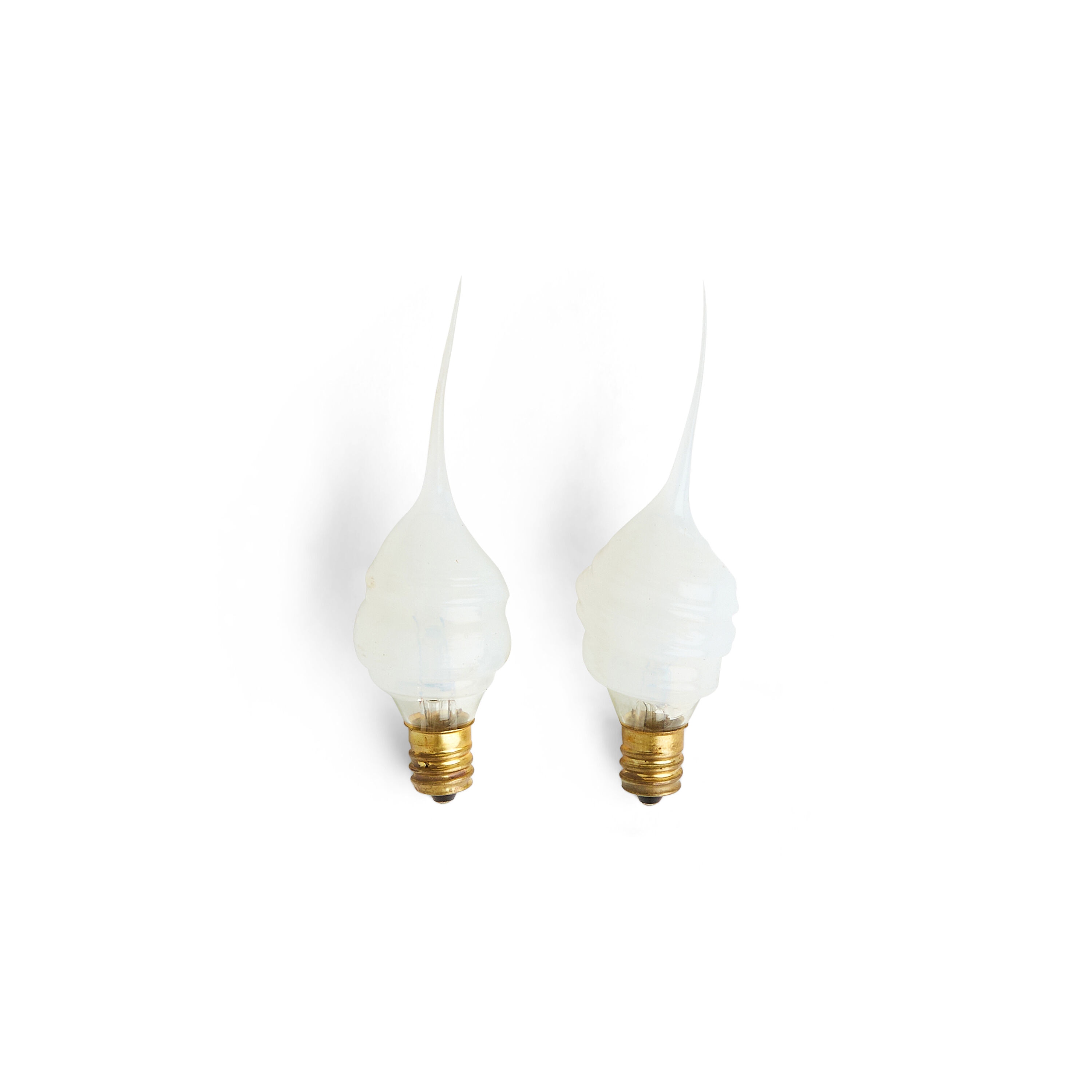5 Watt Swirl Silicone Flamless Candle Replacement Bulbs 2pk by Hudson 43