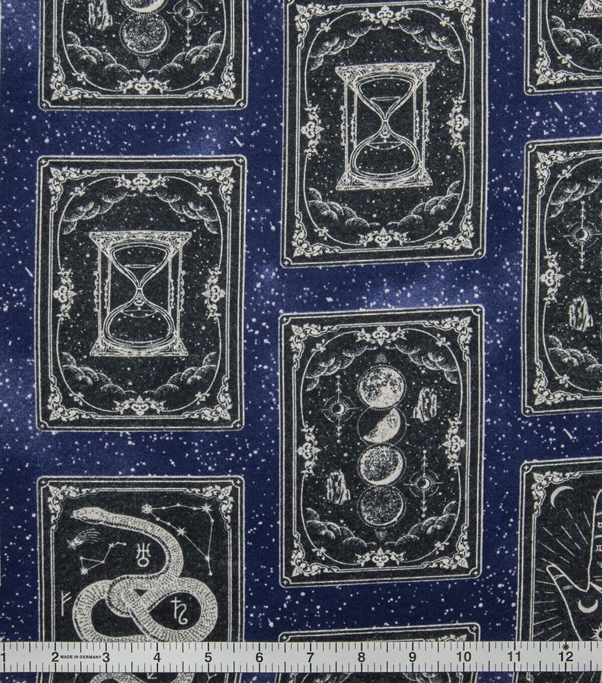 Tarot Cards Halloween Super Snuggle Flannel Fabric