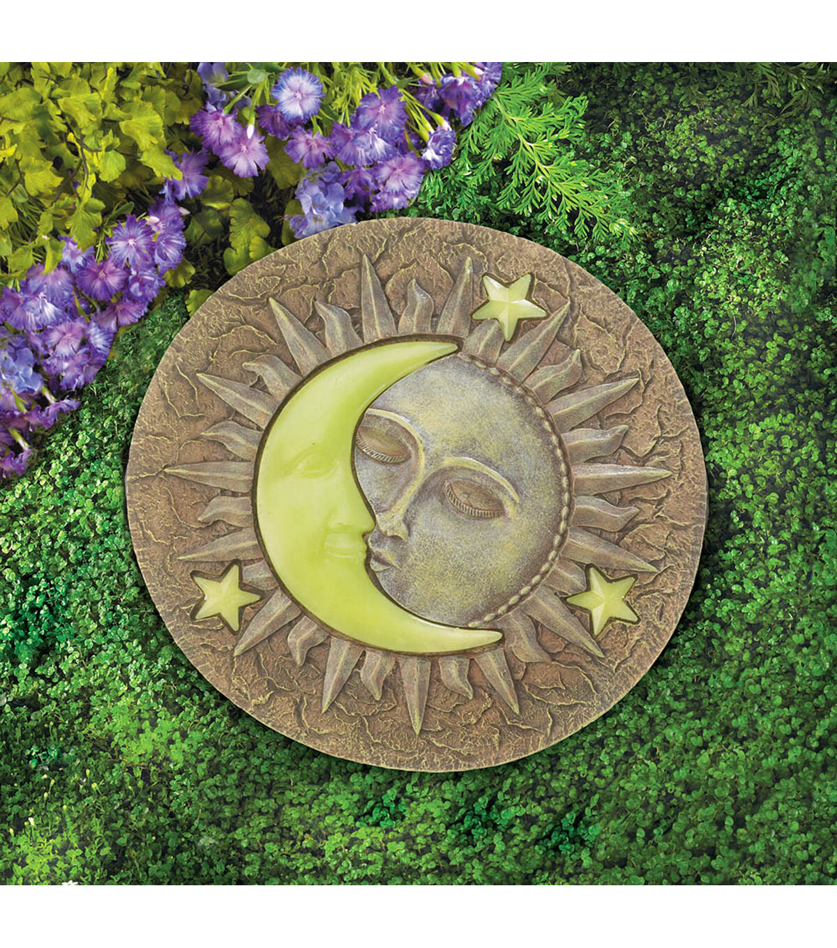 Zingz & Thingz Sun and Moon Glowing Stepping Stone