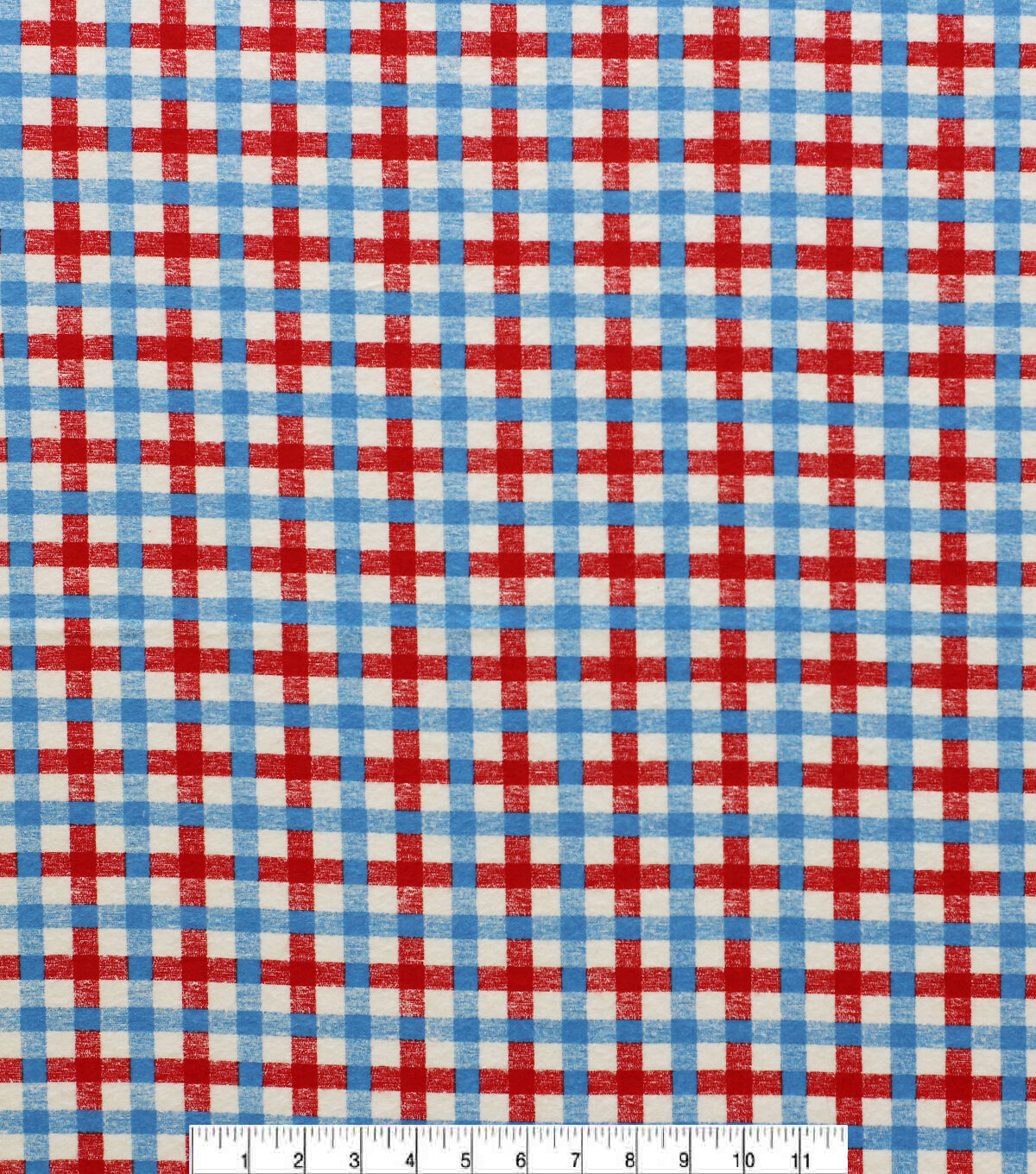 POP! Patriotic Plaid Super Snuggle Flannel Fabric