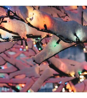 Northlight 7' Mutlicolor 35ct Mini Christmas Lights With Green Wire