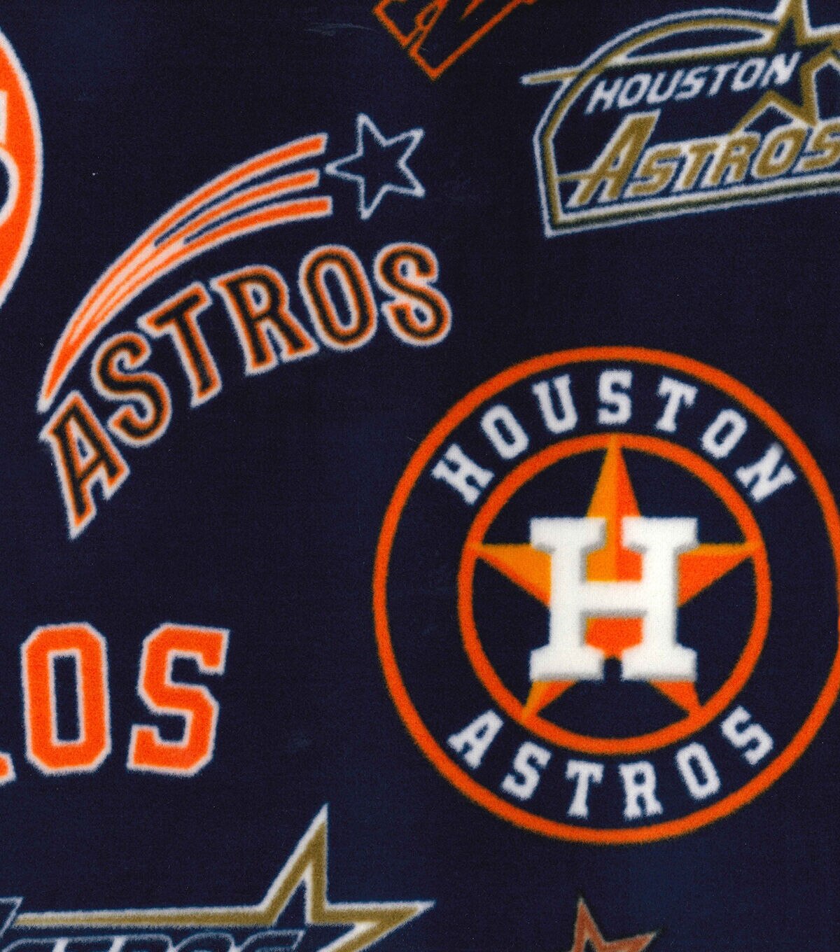 Fabric Traditions Houston Astros Fleece Fabric Cooperstown