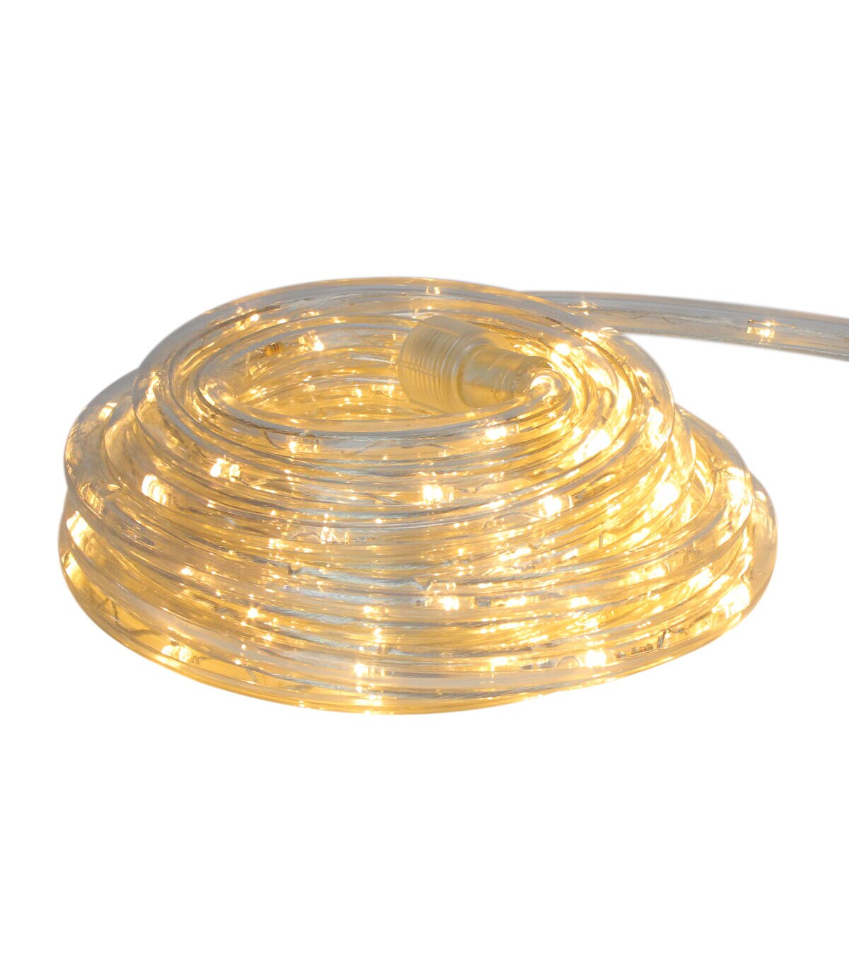 Northlight 18' Warm White LED Outdoor Flexible Christmas Rope Lights