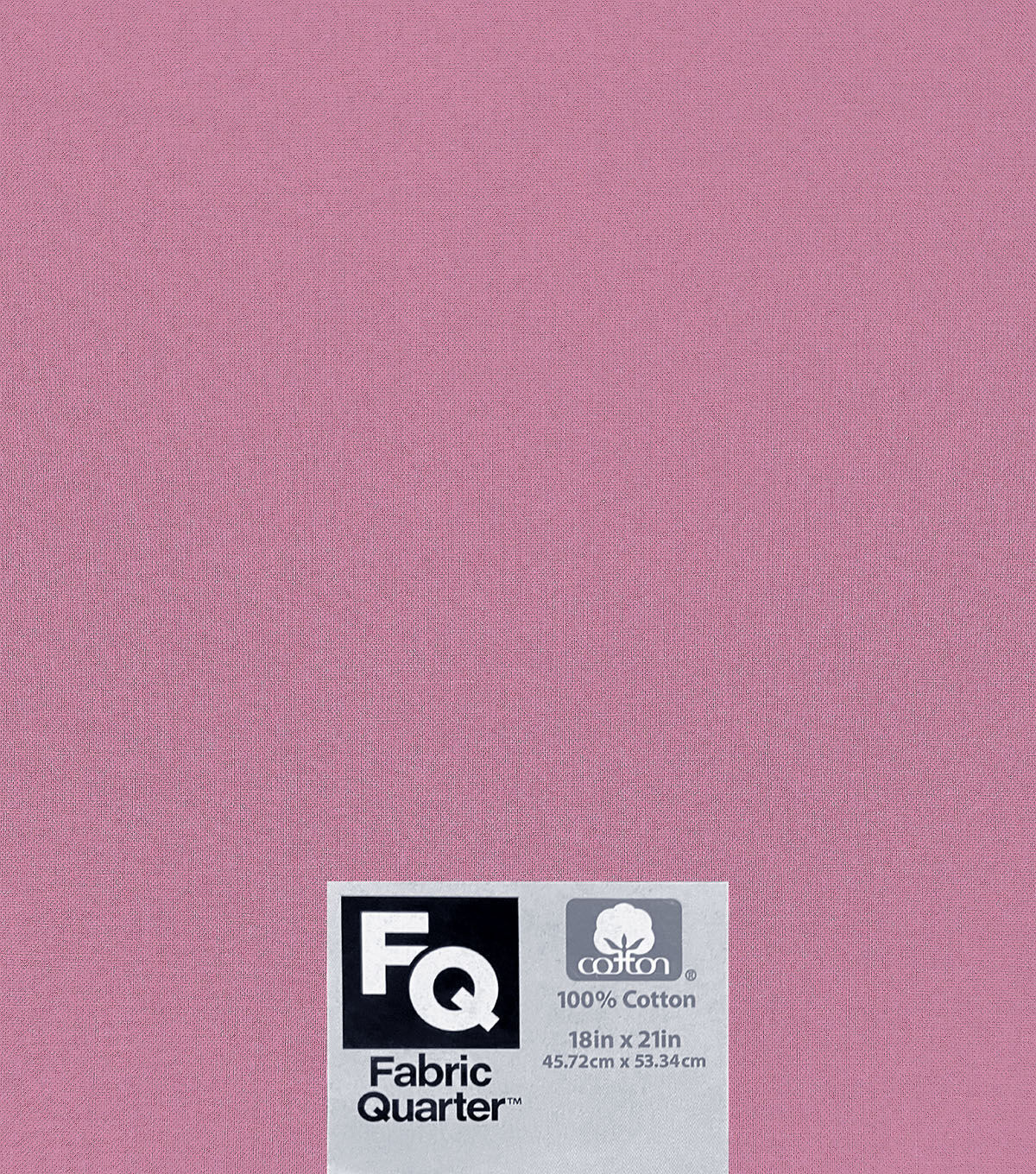 Light Pink 1 Piece Cotton Fabric Quarter