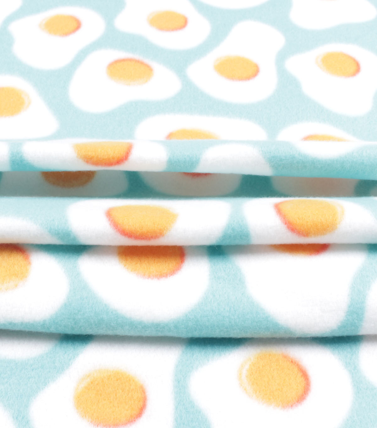 Eggs Blizzard Fleece Fabric