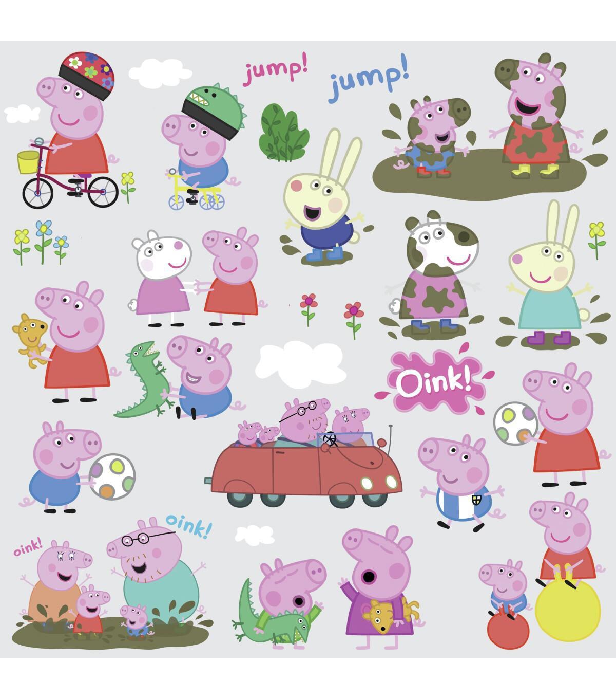 RoomMates Wall Decals Peppa the Pig