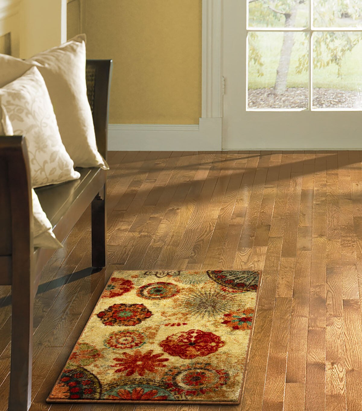 Caravan Medallion Area Rug Multi 2' X 3'