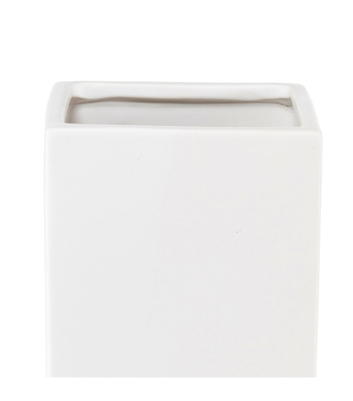 5' 'x 12'' White Ceramic Vase by Bloom Room