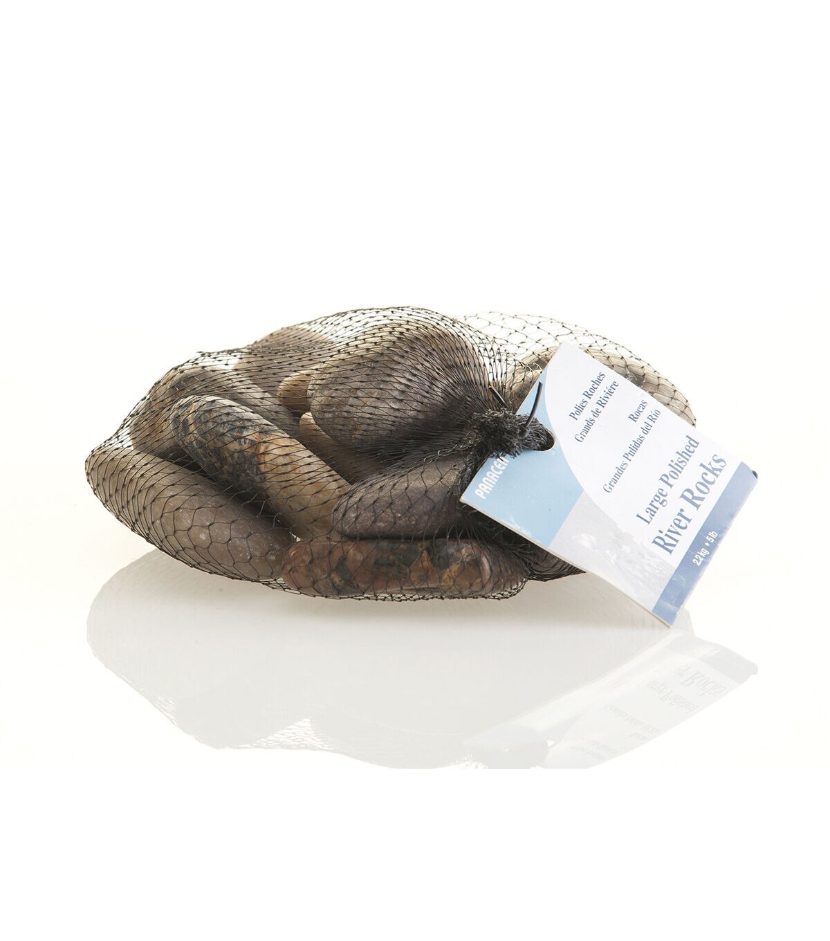 5lb Polished Oversized River Rock by Bloom Room