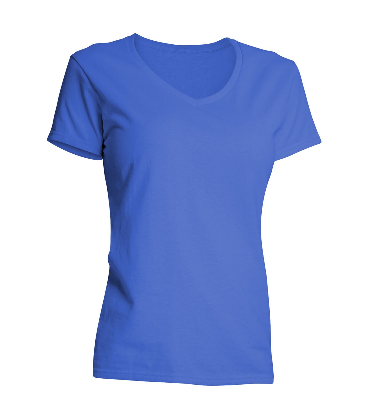 Gildan Ladies V Neck T-Shirt