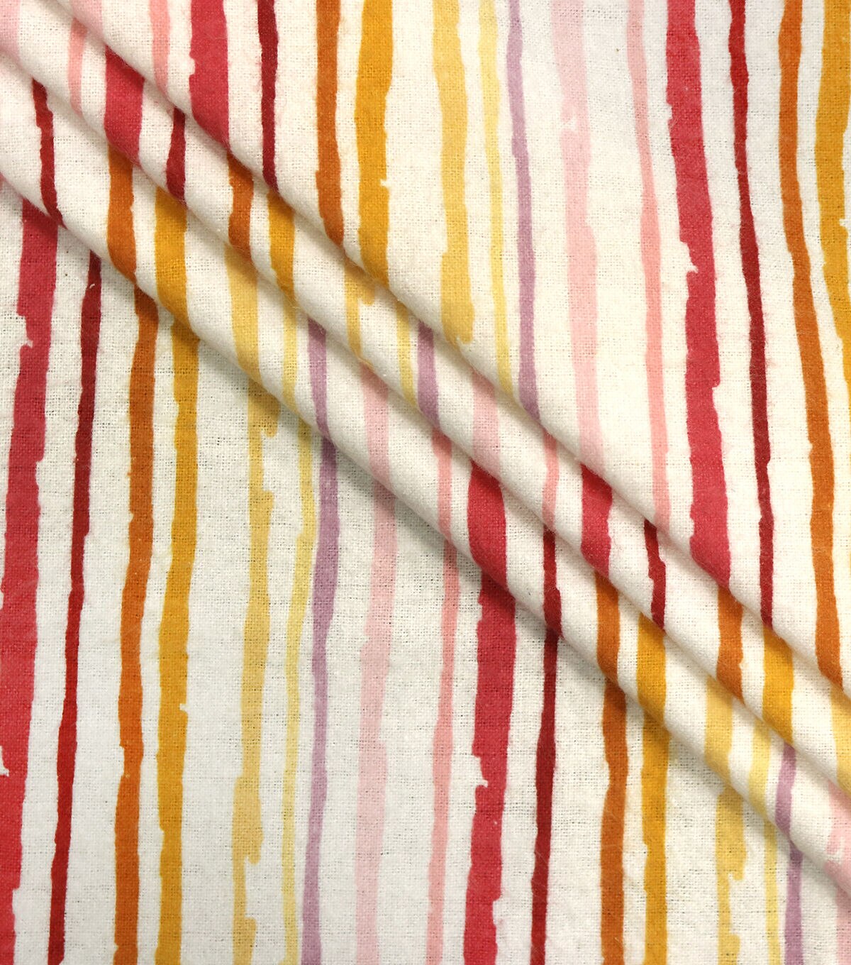 Pastel Stripe Super Snuggle Flannel Fabric