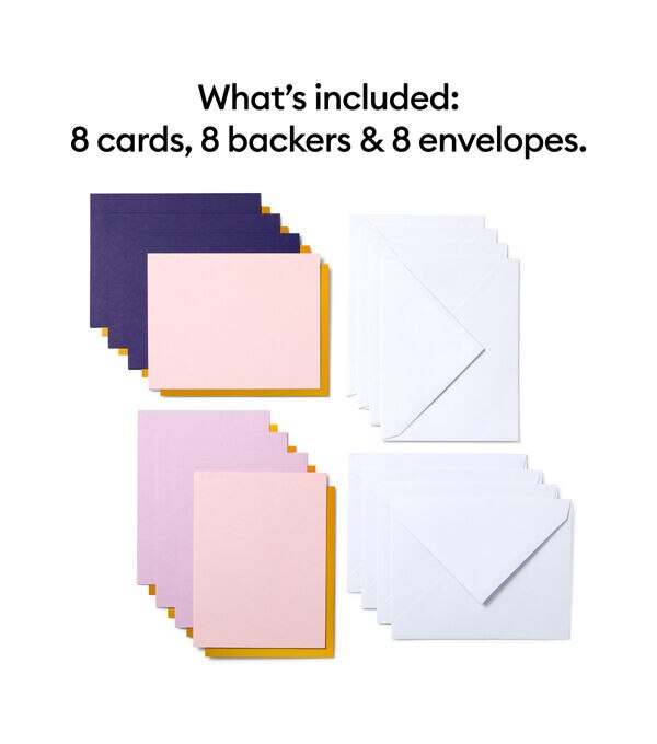 Cricut Joy 24ct Spring Rain Sampler Cutaway Cards