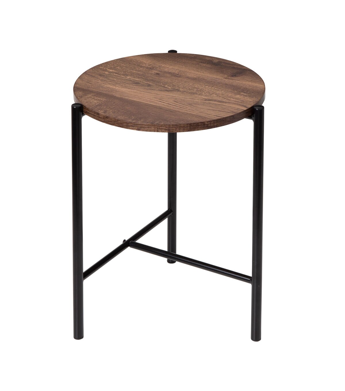 Honey Can Do Round Table With Pattern Base