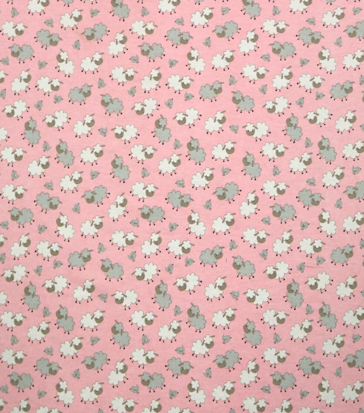 Pink Sheep Super Snuggle Flannel Fabric
